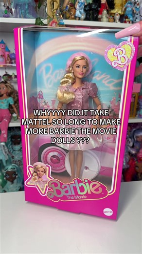 I need them to release the fashion pack again or make more dolls because this isn’t enough 😭 our queen deserves better!! 🩷 💘 barbie the movie, barbie 2024 live action, barbie dolls, barbie collector, margot robbie #barbiethemovie #barbiemovie #barbiedolls #barbiecollector #margotrobbie