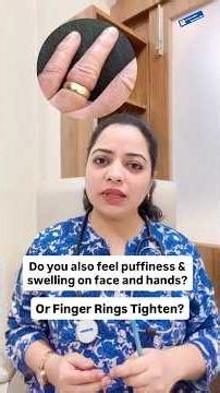Swollen Fingers and Face in morning ? Puffiness on face? Major Causes and Treatment #homeopathy