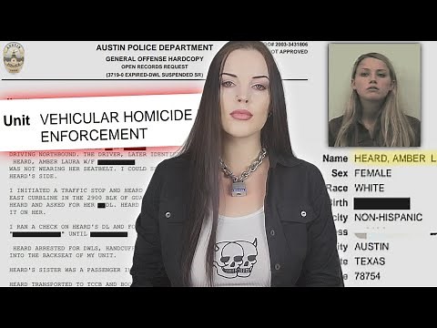 Amber Heard's ARREST REPORT (December 2003)