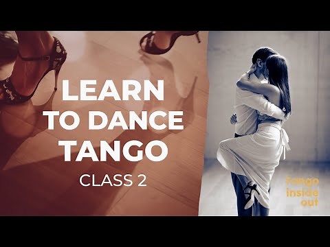 Learning Tango: 2nd Lesson Full Class | Caminatas & Ochos TANGO BASICS #dance #tutorial