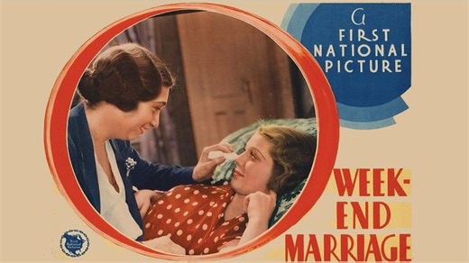 Week-End Marriage (1932) Loretta Young, Norman Foster, Aline MacMahon