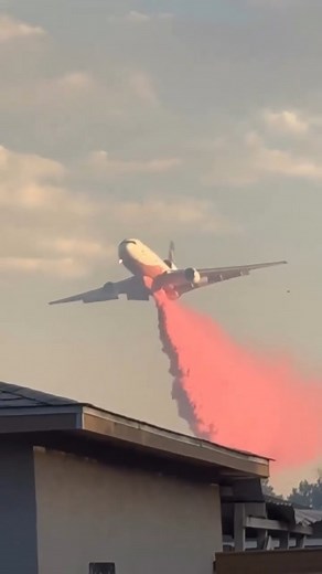 Firefighting action in New Mexico #fyp #reaction #firefighters #plane | Rafi Tau