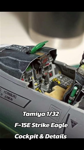 🔥Pro Build Tamiya 1/32 F-15E Strike Eagle🔥Cockpit & Details