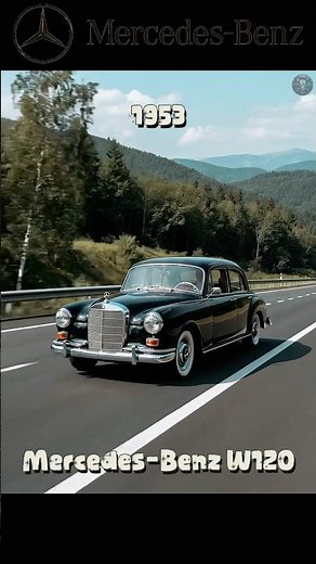 Mercedes-Benz E-class Evolution (1953-2023)