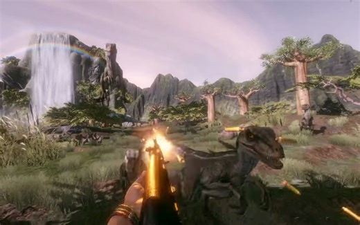 侏罗纪世界 侏罗纪公园 Bleeding Edge VR Chap. 1 - Full Gameplay