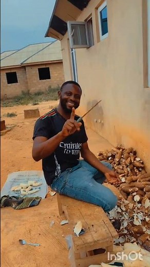 “Ever wondered how garri is made from cassava?