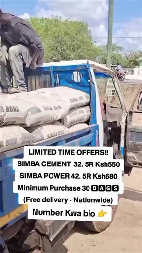 Thanks for choosing our company kindly call or WhatsApp 0733648522