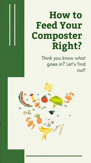 Do you know what to put into your #compost bin? 🌱 #composting #organic #gardening #diy #trending
