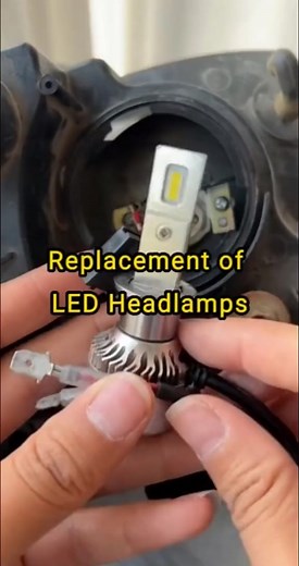 #ledcolight What to do with only one wire connection when you upgrade from H1 halogen to LED#carlights #install #trucklights #headlights #auto #headlamps #autoledlights #fyp #jgzmled