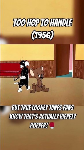 There is NO Mouse Too Big for a Pussycat! 🥊🐈‍⬛ #LooneyTunes #Sylvester #HippetyHopper