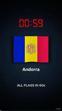 ALL Country FLAGS In 60 Seconds