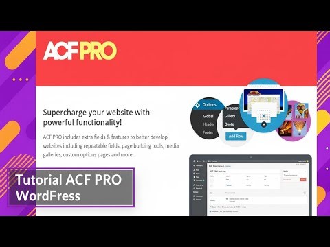🔴⚡Instalar Advanced Custom Fields Pro en WordPress Paso a Paso