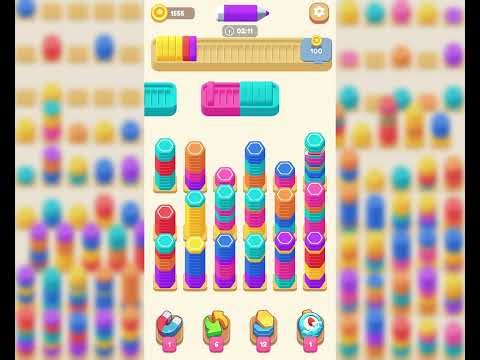 Pencil Stack Color Sort ✏️ Level 93 Walkthrough & Solution