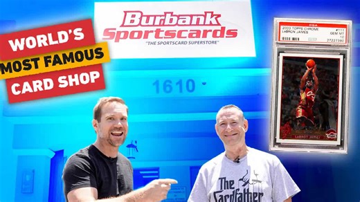 The world's most famous card shop 👀 inside tour of @BurbankCards