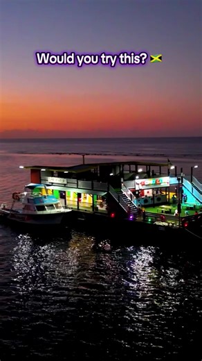 Poko Loko Floating Bar and Jet Cars #jetcarjamaica #thingstodoinjamiaca #dronejamaica #droneshot #floatingbarjamaica
