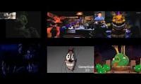 Mix of 6 videos from youtube : Sparta Poison Remix Sixparison TRTF FNAF ANGRY BIRDS TOONS