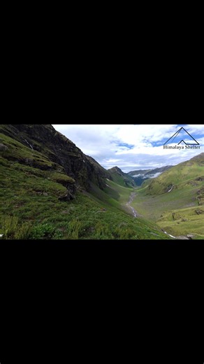Great Himalaya Trail - Himalaya Shelter #shorts #mountains #adventure #himalayas #travel #waterfall