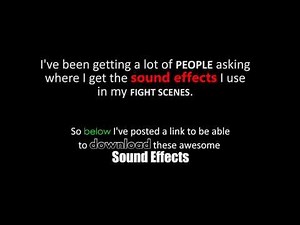 Best Free Fighting Sounds Effects Pack!!!