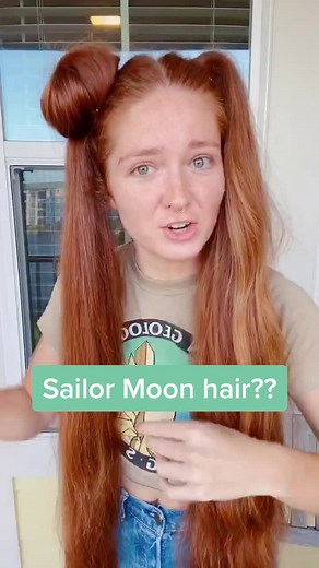 Sailor Moon Inspired Chaotic Redhead Hair Tutorial