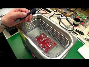 No.026 - Ultrasonic Cleaner PCB Flux Removal