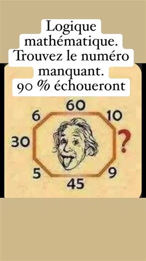 1.2M views · 1.5K reactions | Logique mathématique. Trouvez le numéro manquant. 90 % échoueront | QI Challenge | Facebook