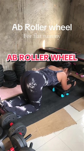 Ab Roller Wheel for flat tummy💯 #abrollerwheel #abroller #rollerwheel #abworkout