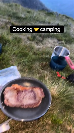 Cooking Steak While Wild Camping: A Perfect Sunset Meal