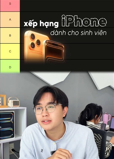 Xếp hạng iPhone cho sinh viên 2024