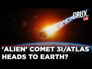 NASA LIVE | Harvard’s Avi Loeb Claims 3I/ATLAS ‘Comet’ Could Actually Be a Massive Alien Ship | Crux