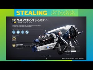 The Stasis Prototype Stealing Stasis Step 6 of 7