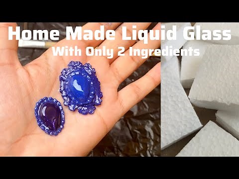Home Made Glass Liquid With Only Two Ingredients #diy #craftideas