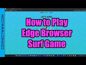 How to Play Microsoft Edge Browser Surf Game