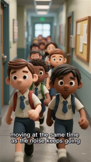 When the fire drill is louder than anyone expects 🚨