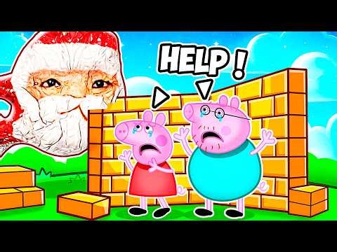 Build To Survive GOO GOO GAGA in Roblox! (Peppa Pig)