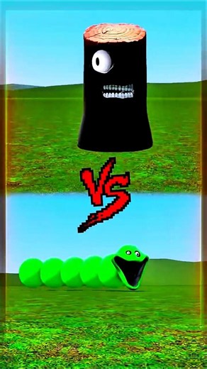 🪓Black Tree Phase 2 VS Hungry Worm Green🐛│Garry's Mod NPC Fights #sprunki