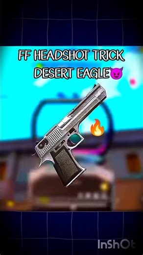 Desert Eagle Headshot Trick 😱🔥 | Easy One Tap Settings & Sensitivity | Free Fire#freefire#bestplayer
