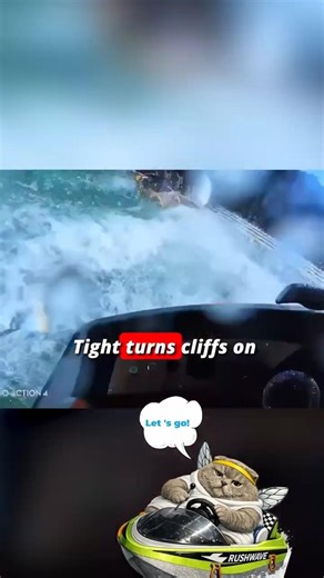 Mini Jet Boat Racing in China 🚤 Extreme Water Karting in Scenic Canyons #extreme #shorts #racing