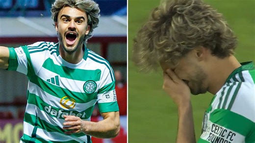 Emotional Jota cries and hails 'amazing feeling' after scoring on Celtic return