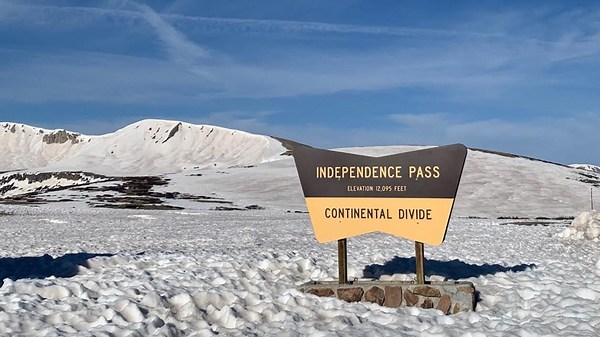 Low snowpack speeds up season opening of Independence Pass