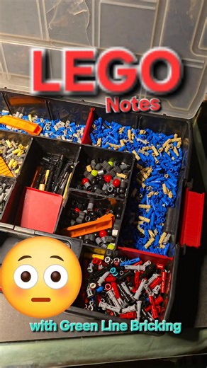 A harsh reality all Lego AFOL go through. See you on the other side 😉👀 #afol #lego #sorting #tips | Green Line Bricking