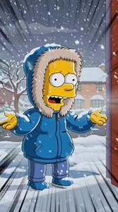 ❄️ January 2026: A massive snowstorm hits the U.S., bringing record snowfall and freezing temperatures. Stay safe! 🥶 #simpsonspredictions #simpsons #snowstorm #freezing #USA | Eric Suerez