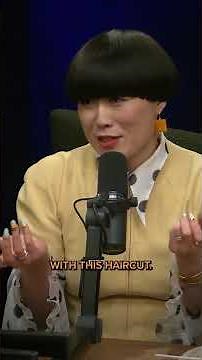 Conan & Atsuko Okatsuka have iconic hair. #podcast #comedy