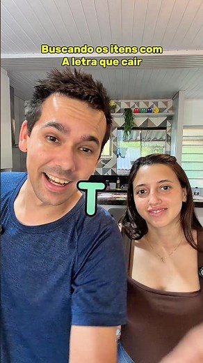 DESAFIO DE ENCONTRAR OS ITENS COM A LETRA QUE CAIR (parte 2) 😂