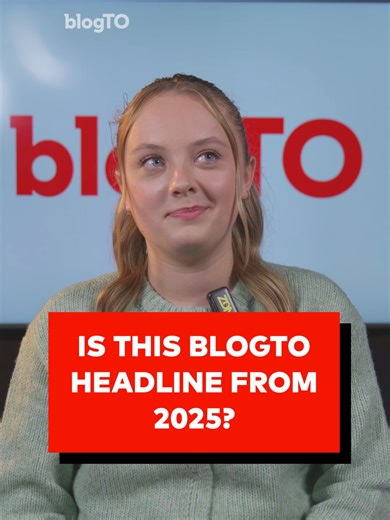 Is this a real or fake BlogTO headline? How many can you get right? 🎥 @betabriii 🎙️ @emm.ohara @nevevanpelt_ @olga.bergmans @luiz.strina @seiyacreates @madisonschuli @_joshuasnow