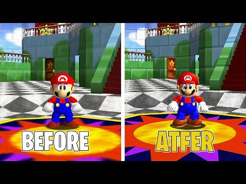 Super Mario 64 PC Port (Render96 HD Texture Pack)