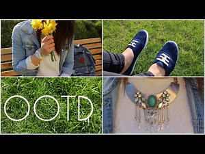 Casual Jeans Look / OOTD / Outfit of the day / Lookbook Spring 2015 / Outfit for school