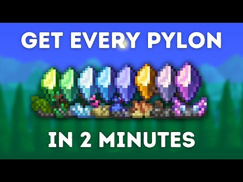 You MUST Try This Quick Trick to Get Every Pylon in Terraria...