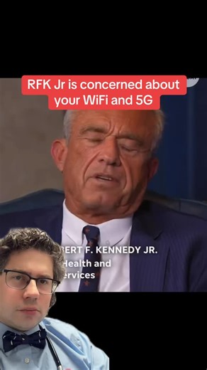 Zachary Rubin, MD | RFK Jr is concerned about your exposure to 5G and whether it causes cancer. #cellphone #cancer #doctor | Instagram