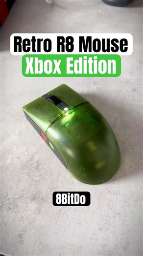 Retro R8 Mouse - Xbox Edition | Unboxing | 8BitDo