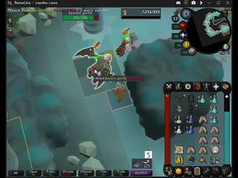 2026 Guide to Getting KC Credit for Demonic Gorillas as an Iron in OSRS